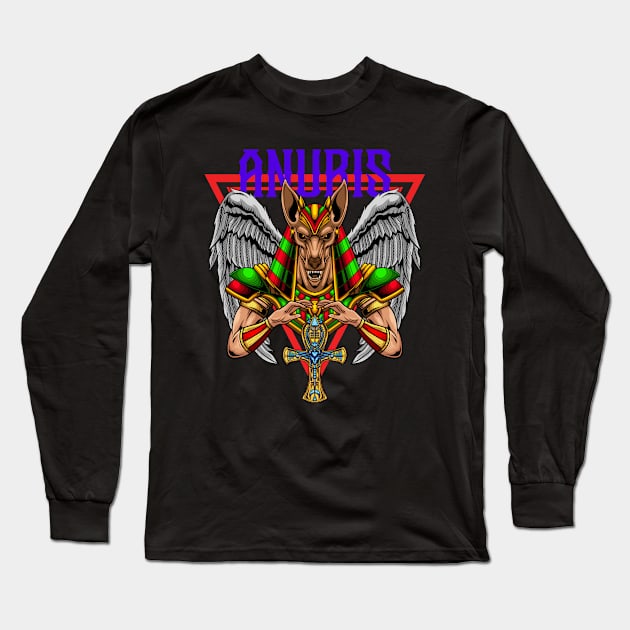 Anubis 2.4 Long Sleeve T-Shirt by Harrisaputra